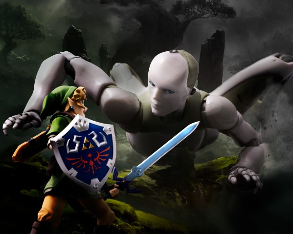 Link vs synthetic human Print